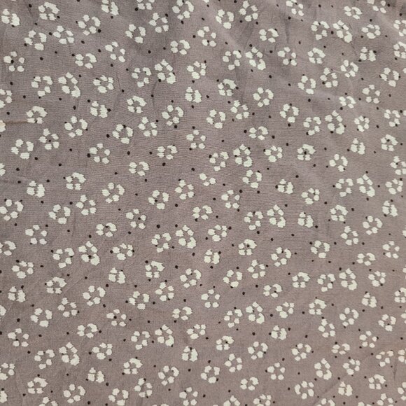 Anthropologie Cloth & Stone Women Plus 3X Liana Tank Top Blouse Gray Floral Mock - Picture 5 of 10